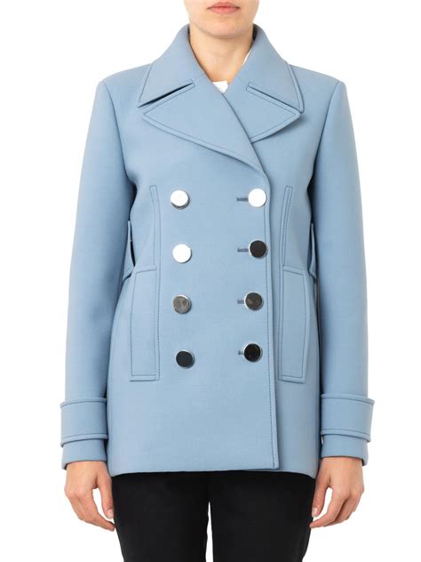 gucci blue peacoat